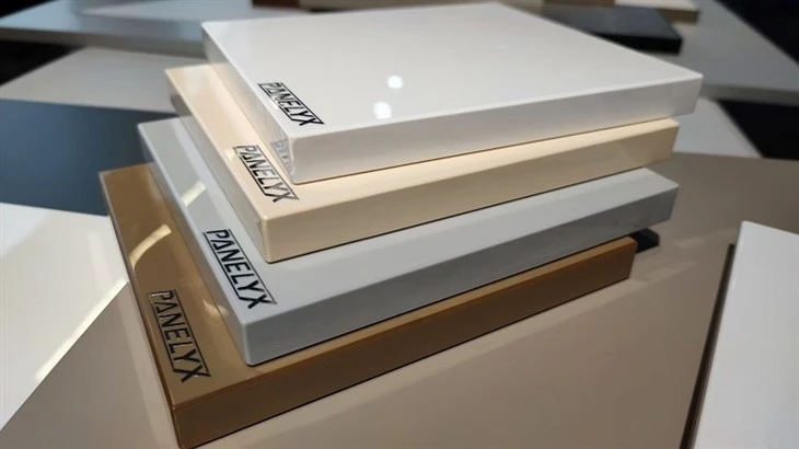 High Gloss Six-sided Seamless Acrylic Cabinet Door (2)